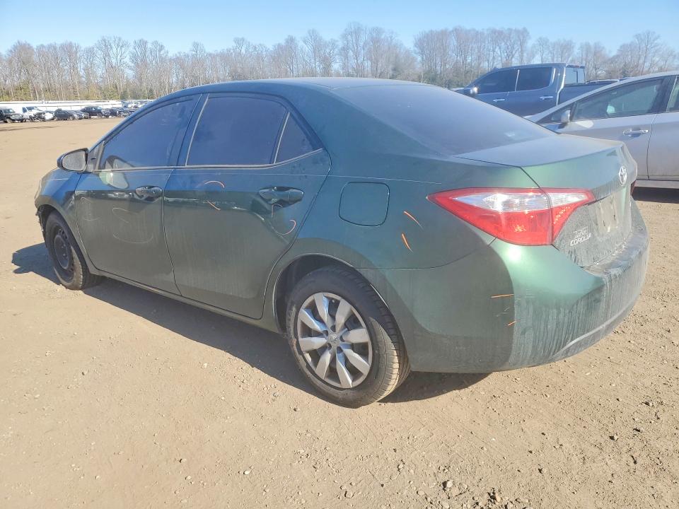 Photo 2 from auction – 2014 TOYOTA COROLLA L with VIN 2T1BURHE0EC215411