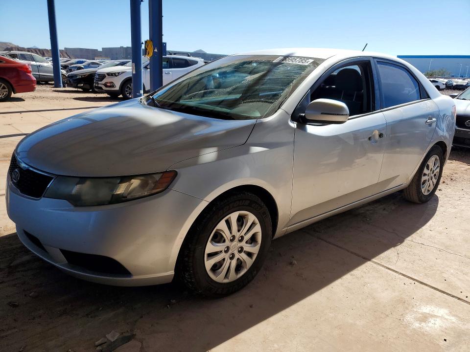 KIA FORTE EX 2012 with VIN KNAFU4A25C5574278 - Photo from auction