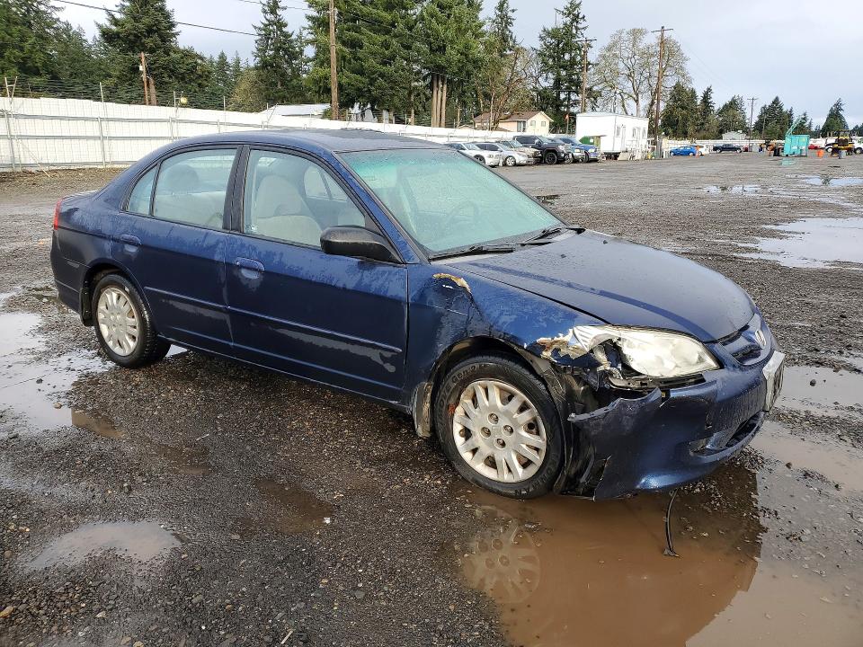Photo 4 from auction – 2005 HONDA CIVIC with VIN 2HGES16645H565082