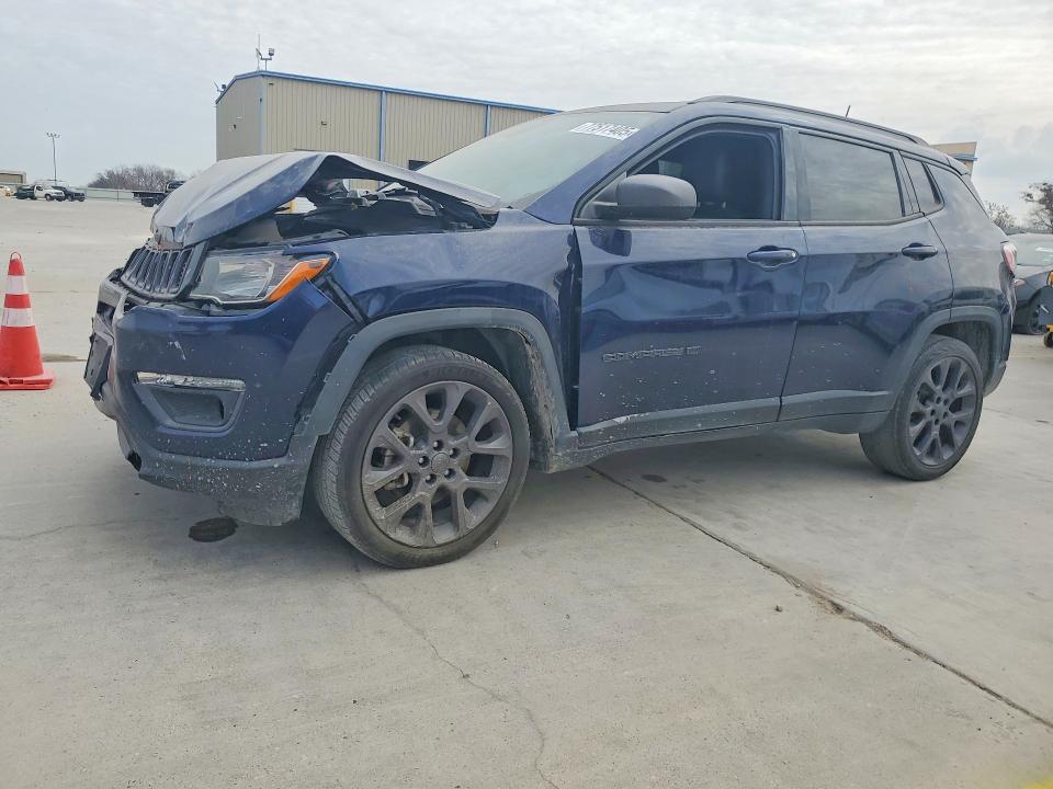 JEEP COMPASS 2021 with VIN 3C4NJCEB5MT567456 - Photo from auction