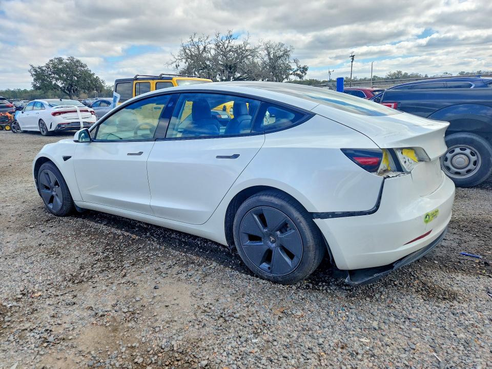 Photo 2 from auction – 2022 TESLA MODEL 3 with VIN 5YJ3E1EA1NF151766