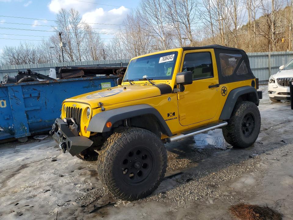 JEEP WRANGLER 2008 with VIN 1J4FA24198L555409 - Photo from auction
