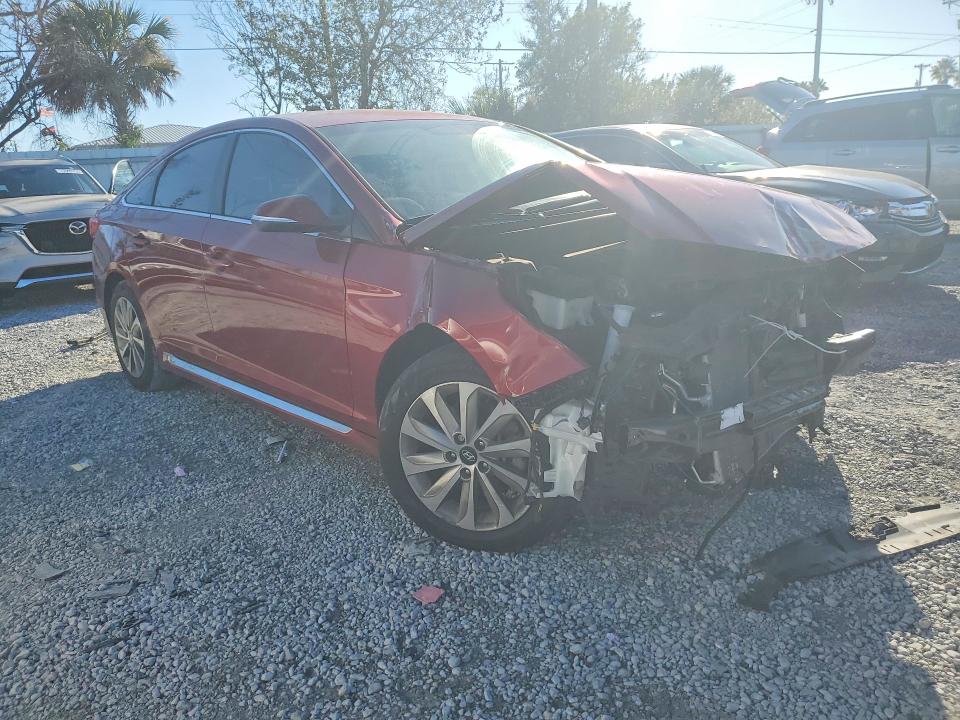 Photo 4 from auction – 2015 HYUNDAI SONATA with VIN 5NPE34AF9FH070938