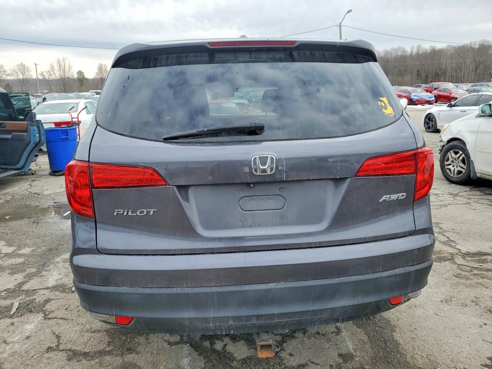 Photo 6 from auction – 2017 HONDA PILOT EXL with VIN 5FNYF6H61HB013852