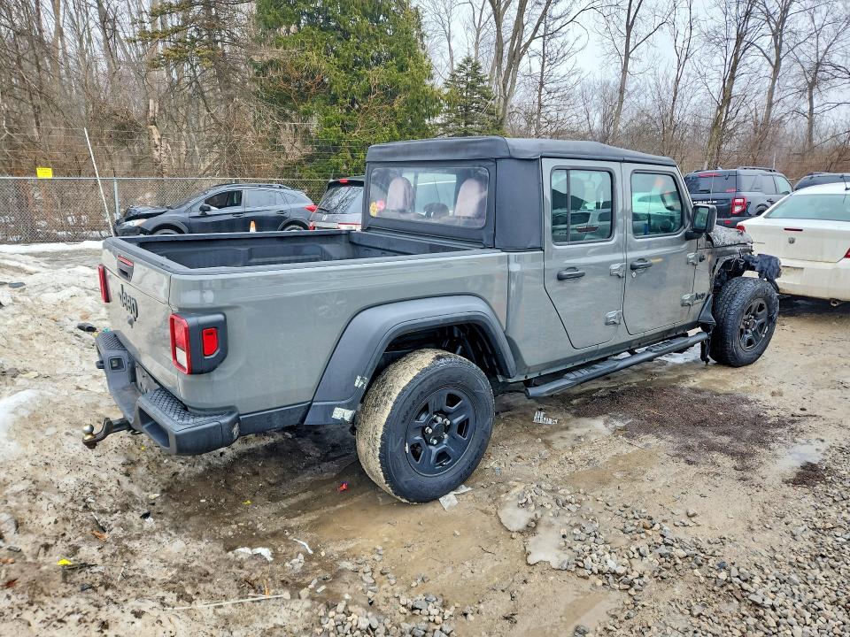 Photo 3 from auction – 2021 JEEP GLADIATOR with VIN 1C6HJTAG4ML524924