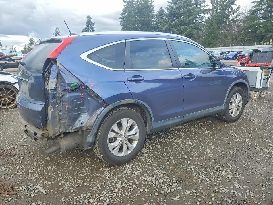 Photo 3 from auction – 2012 HONDA CR-V with VIN 5J6RM3H72CL006720