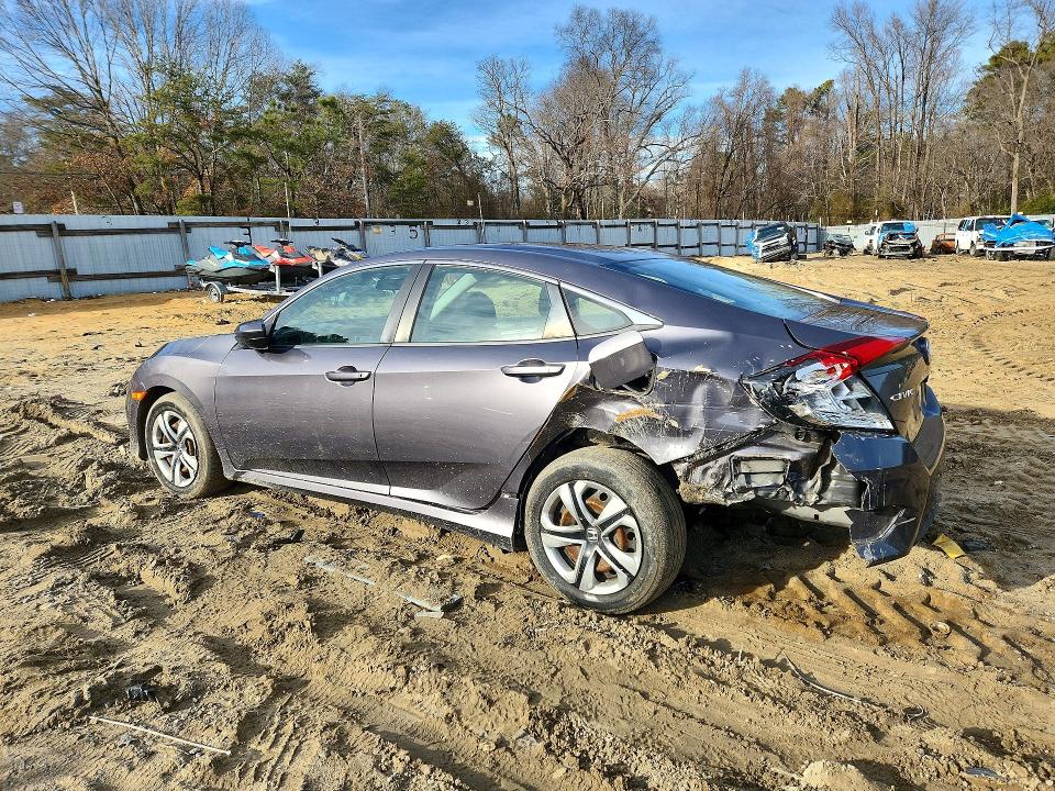 Photo 2 from auction – 2017 HONDA CIVIC with VIN 19XFC2F59HE224239