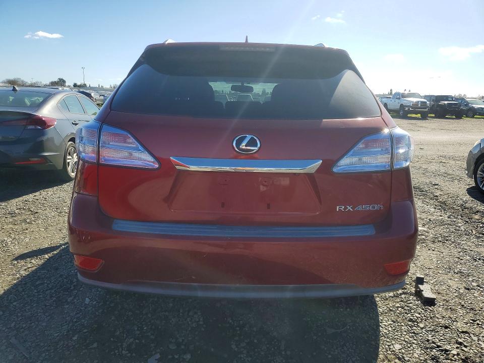 Photo 6 from auction – 2012 LEXUS RX with VIN JTJBC1BA6C2049950