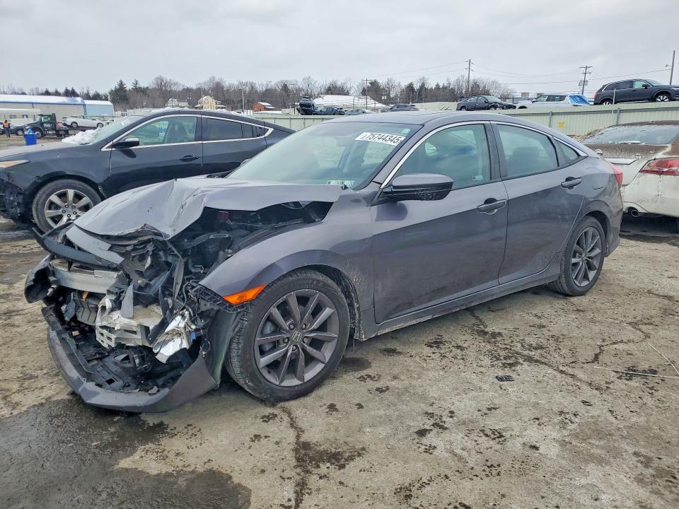 HONDA CIVIC 2020 with VIN 19XFC1F31LE203502 - Photo from auction