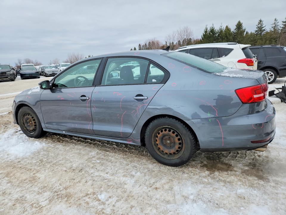 Photo 2 from auction – 2015 VOLKSWAGEN JETTA BASE with VIN 3VW2K7AJ0FM280573