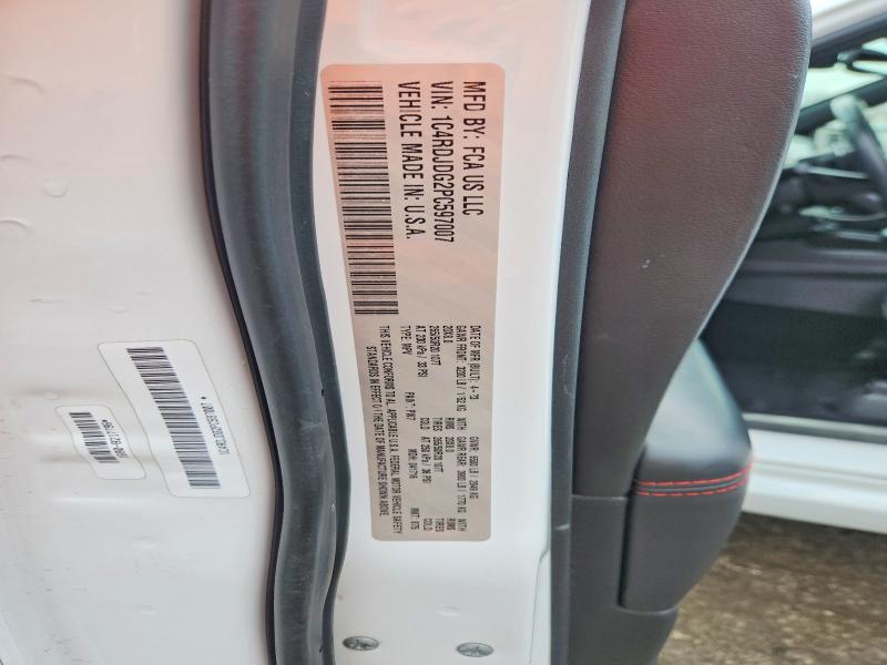 Photo 14 from auction – 2023 DODGE DURANGO with VIN 1C4RDJDG2PC597007