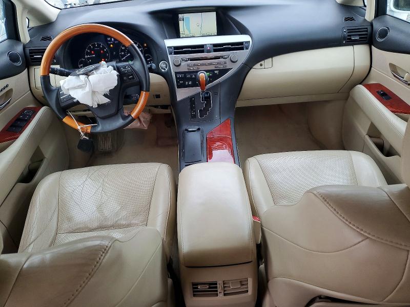 Photo 8 from auction – 2010 LEXUS RX 350 with VIN 2T2BK1BA7AC078339
