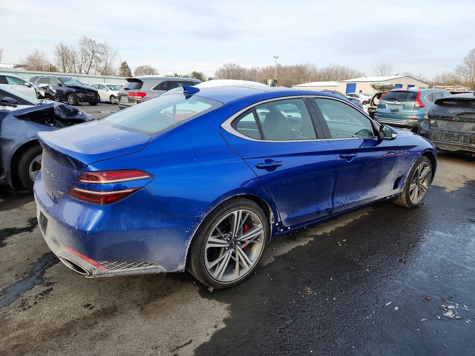 Photo 3 from auction – 2025 GENESIS G70 BASE with VIN KMTG34SCXSU150747