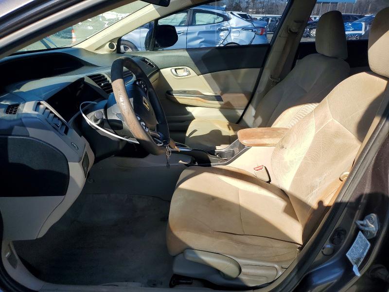 Photo 7 from auction – 2012 HONDA CIVIC EX with VIN 19XFB2F89CE053644