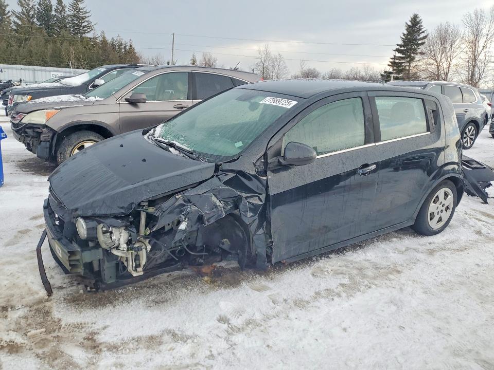 CHEVROLET SONIC 2013 with VIN 1G1JC6EH2D4216856 - Photo from auction