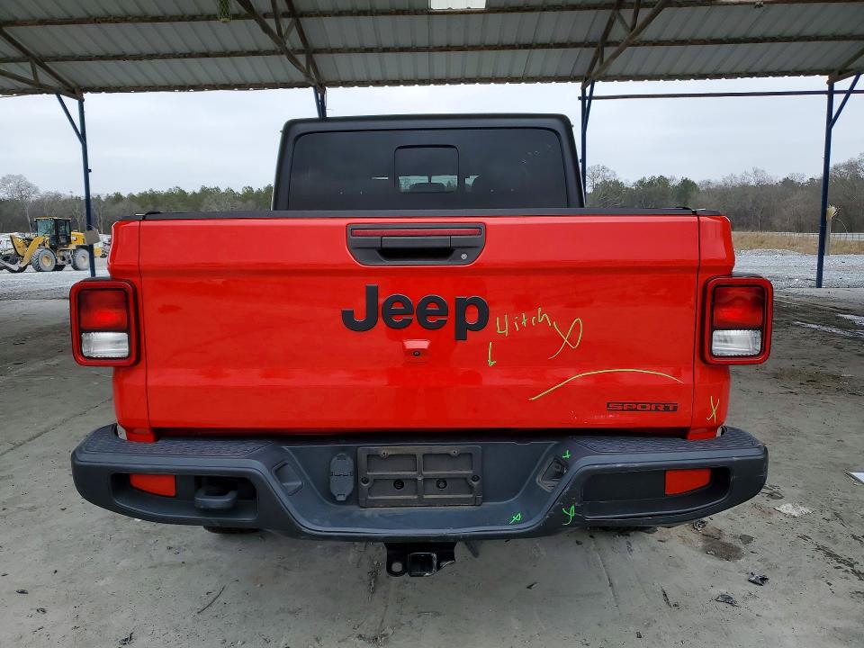Photo 6 from auction – 2020 JEEP GLADIATOR with VIN 1C6HJTAGXLL151869