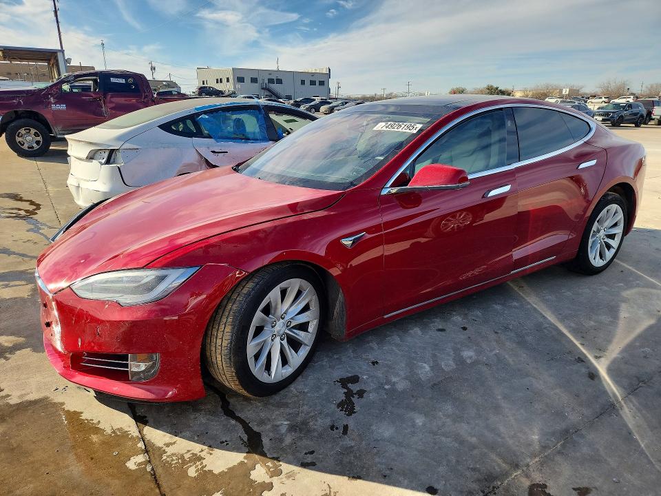 TESLA MODEL S 2018 with VIN 5YJSA1E26JF245992 - Photo from auction