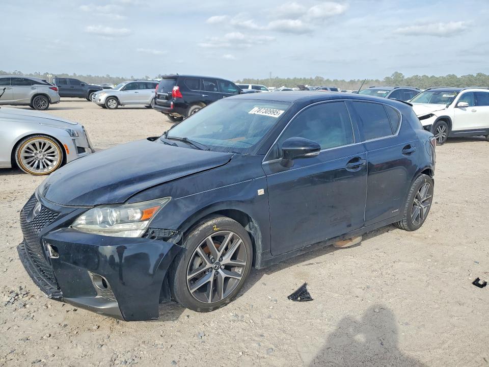 LEXUS CT 2013 with VIN JTHKD5BHXD2125481 - Photo from auction