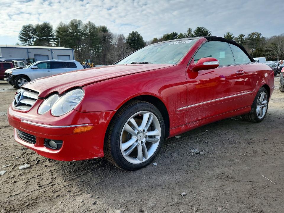 MERCEDES-BENZ CLK 350 2007 with VIN WDBTK56FX7F216668 - Photo from auction