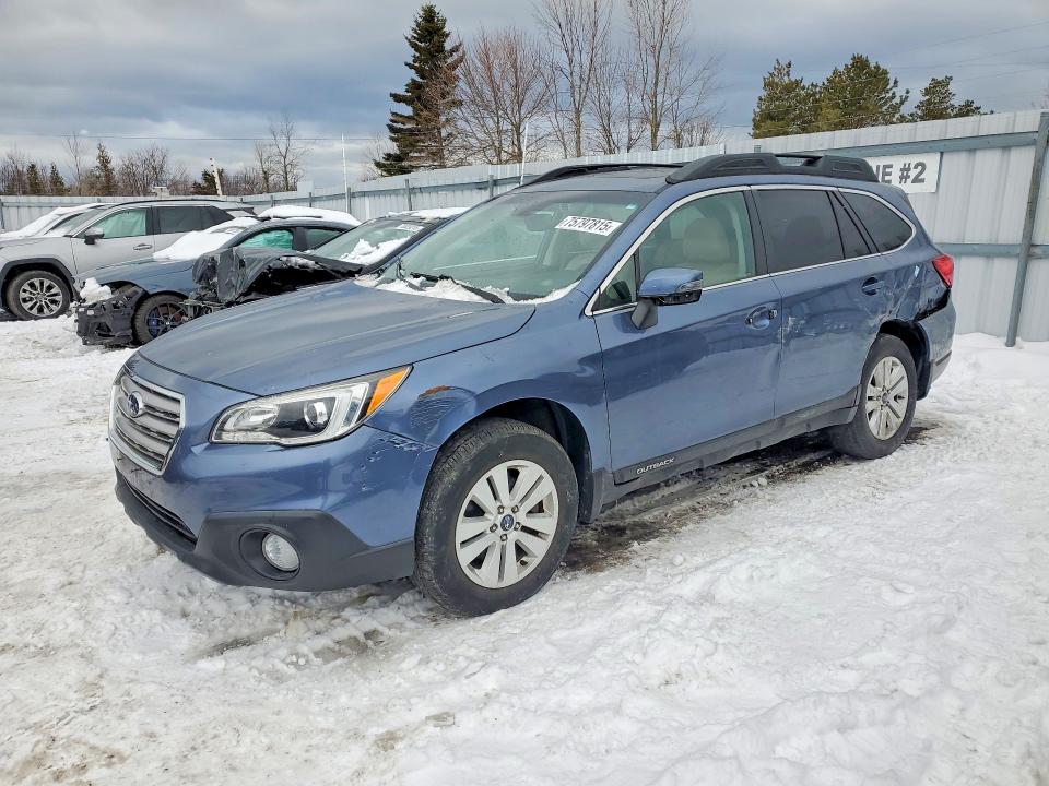 SUBARU OUTBACK 2015 with VIN 4S4BSBHC0F3256025 - Photo from auction