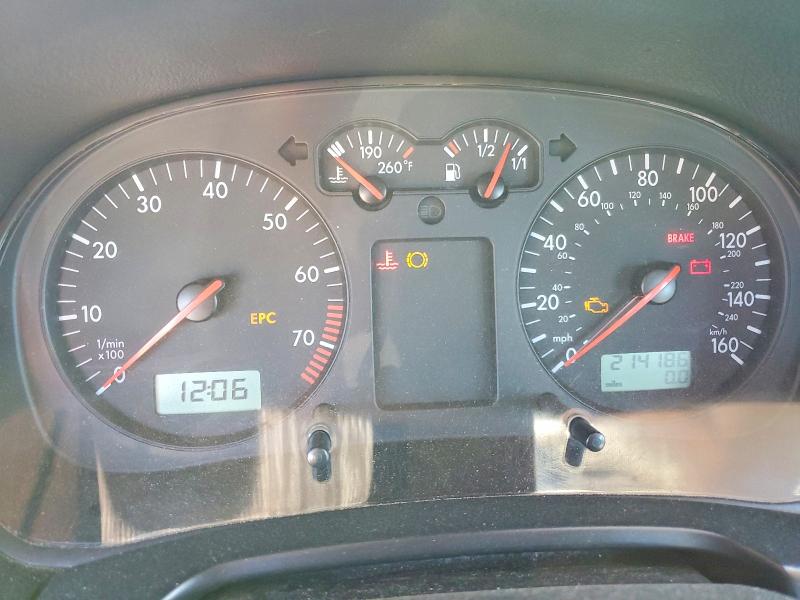 Photo 9 from auction – 2002 VOLKSWAGEN JETTA with VIN 3VWVH69M92M186562