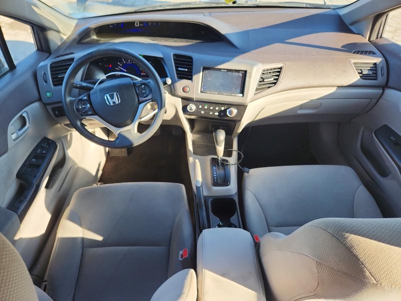 Photo 8 from auction – 2012 HONDA CIVIC with VIN 19XFB2F53CE074785