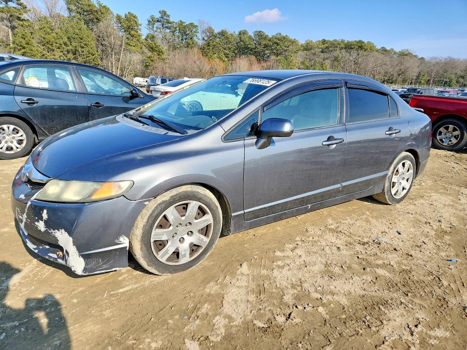 HONDA CIVIC LX 2010 with VIN 2HGFA1F52AH578373 - Photo from auction