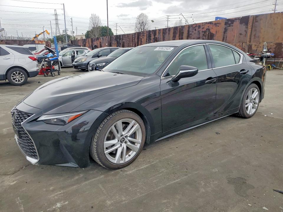LEXUS IS 300 2021 with VIN JTHCA1D28M5109793 - Photo from auction