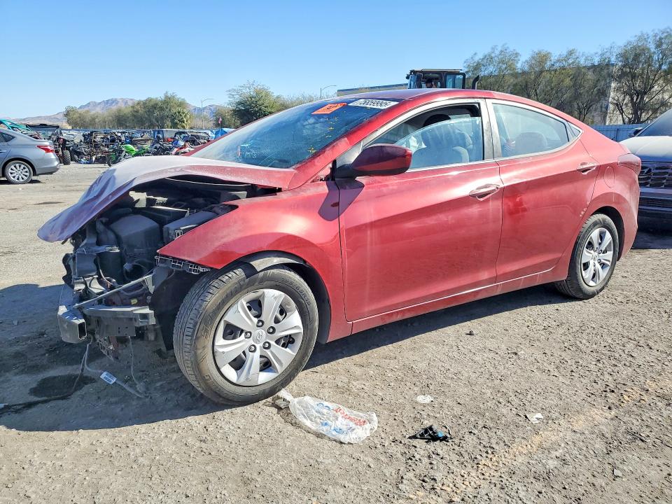 HYUNDAI ELANTRA 2016 with VIN 5NPDH4AE3GH748167 - Photo from auction