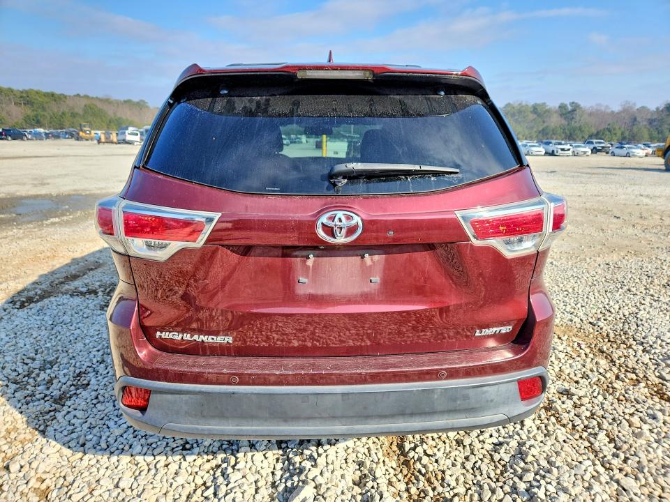 Photo 6 from auction – 2014 TOYOTA HIGHLANDER with VIN 5TDYKRFH3ES020262
