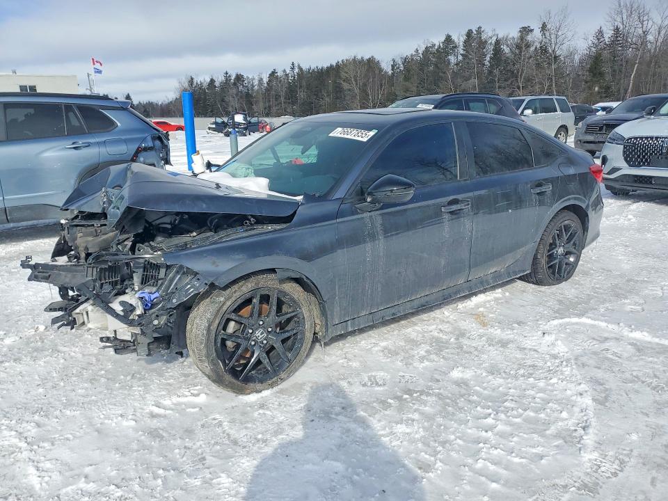 HONDA CIVIC 2022 with VIN 2HGFE2F57NH125642 - Photo from auction
