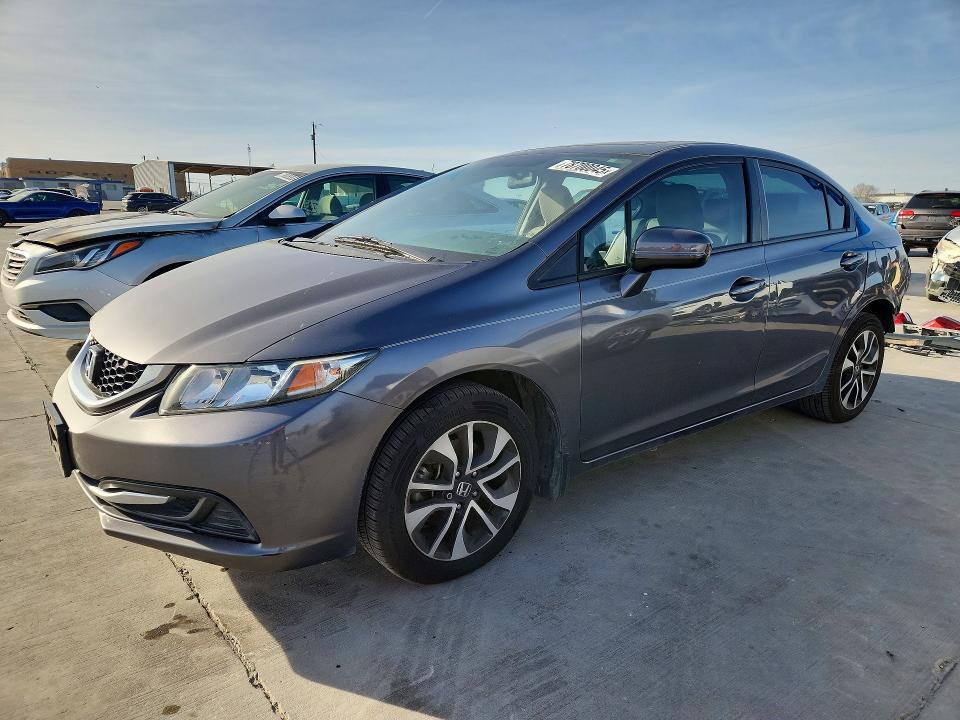 HONDA CIVIC 2014 with VIN 19XFB2F85EE083145 - Photo from auction