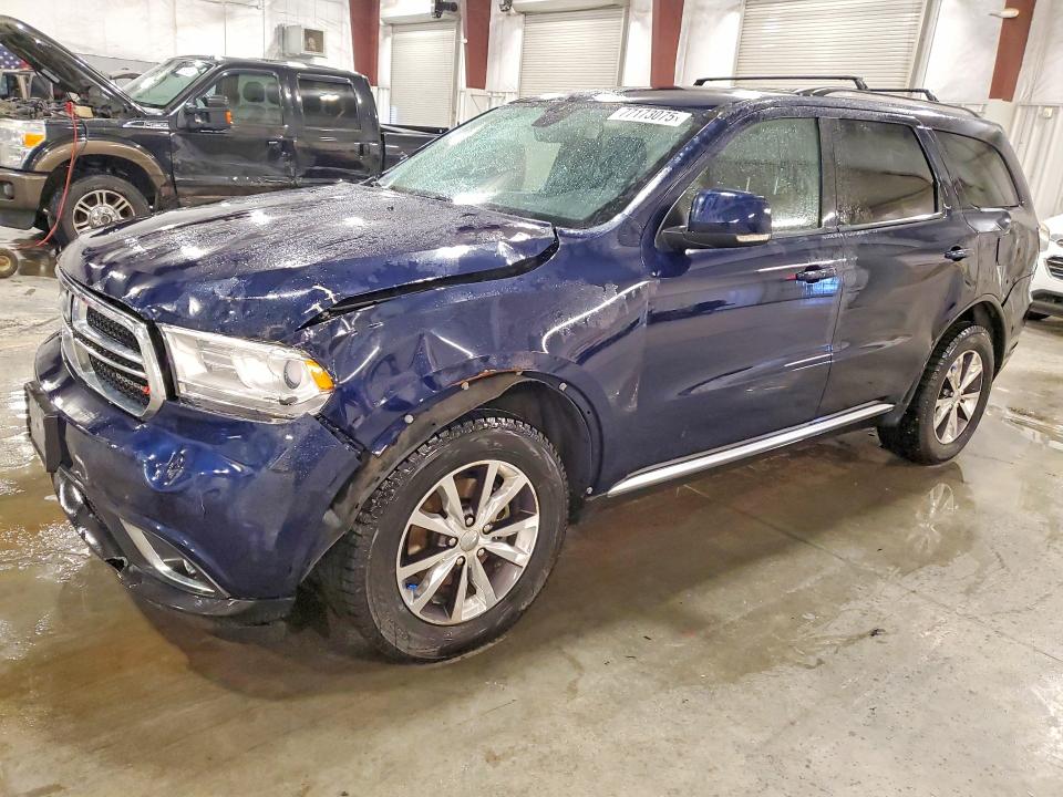 DODGE DURANGO LI 2016 with VIN 1C4RDJDG1GC449186 - Photo from auction