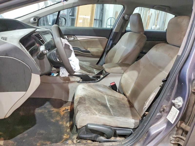 Photo 7 from auction – 2014 HONDA CIVIC with VIN 19XFB2F82EE073530