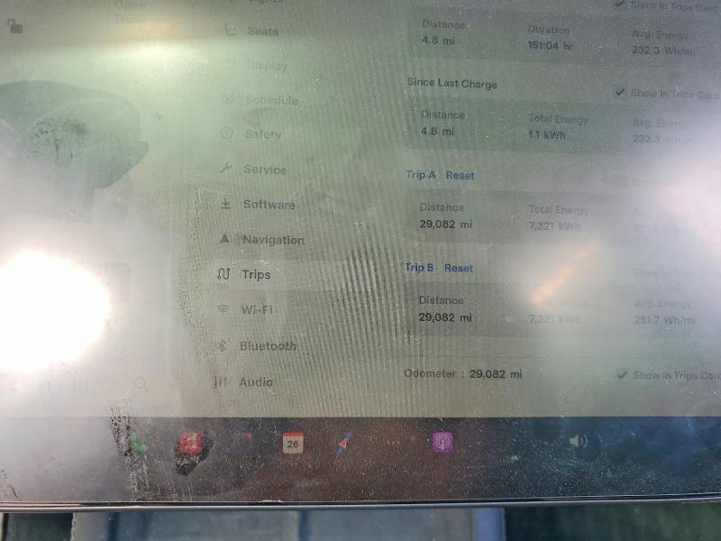 Photo 9 from auction – 2024 TESLA MODEL 3 with VIN 5YJ3E1EB5RF816005