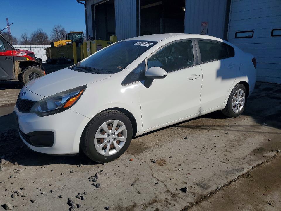 KIA RIO 2013 with VIN KNADM4A30D6191540 - Photo from auction