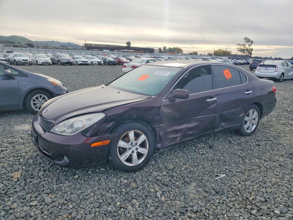 LEXUS ES 330 2005 with VIN JTHBA30G855136017 - Photo from auction