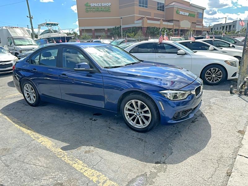 BMW 320 2018 with VIN WBA8E1G50JNU91361 - Photo from auction