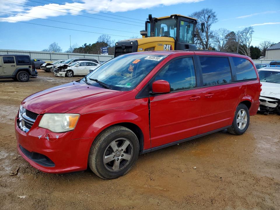 DODGE GRAND CARA 2013 with VIN 2C4RDGCG1DR608750 - Photo from auction