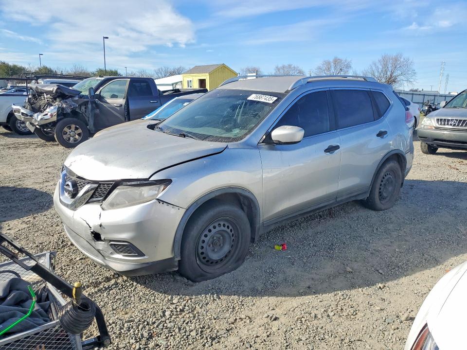 NISSAN ROGUE S 2016 with VIN KNMAT2MT6GP727771 - Photo from auction