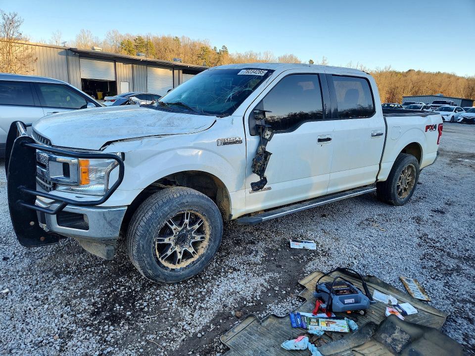 FORD F150 SUPER 2018 with VIN 1FTEW1E19JFD71166 - Photo from auction