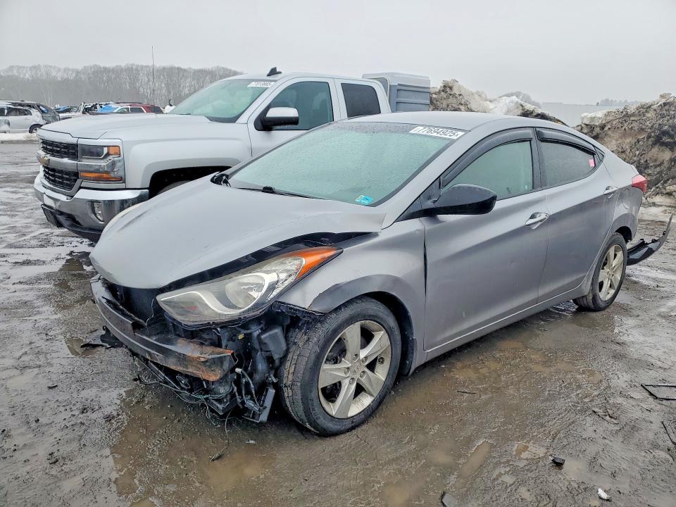 HYUNDAI ELANTRA 2013 with VIN KMHDH4AE2DU579353 - Photo from auction