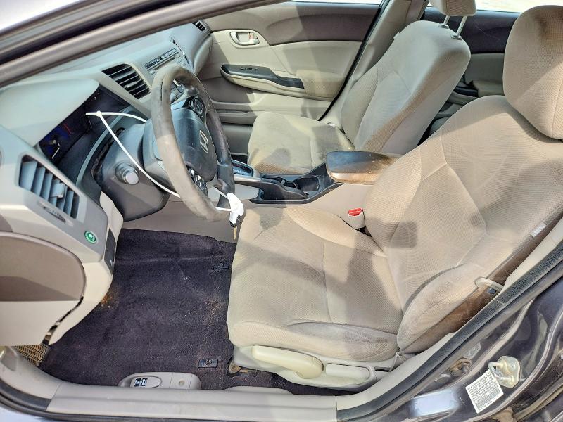 Photo 7 from auction – 2012 HONDA CIVIC LX with VIN 19XFB2F53CE103573