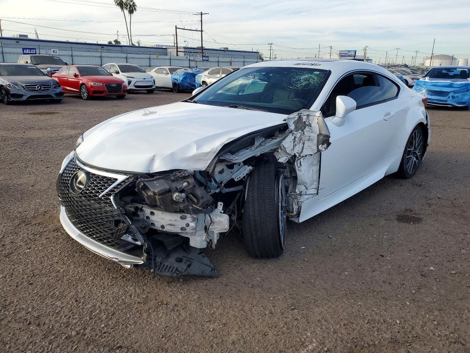 LEXUS RC 350 2015 with VIN JTHHE5BC2F5010645 - Photo from auction
