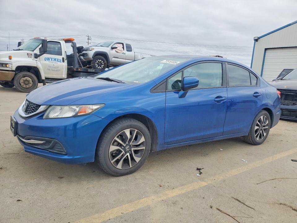 HONDA CIVIC EX 2014 with VIN 19XFB2F89EE269156 - Photo from auction