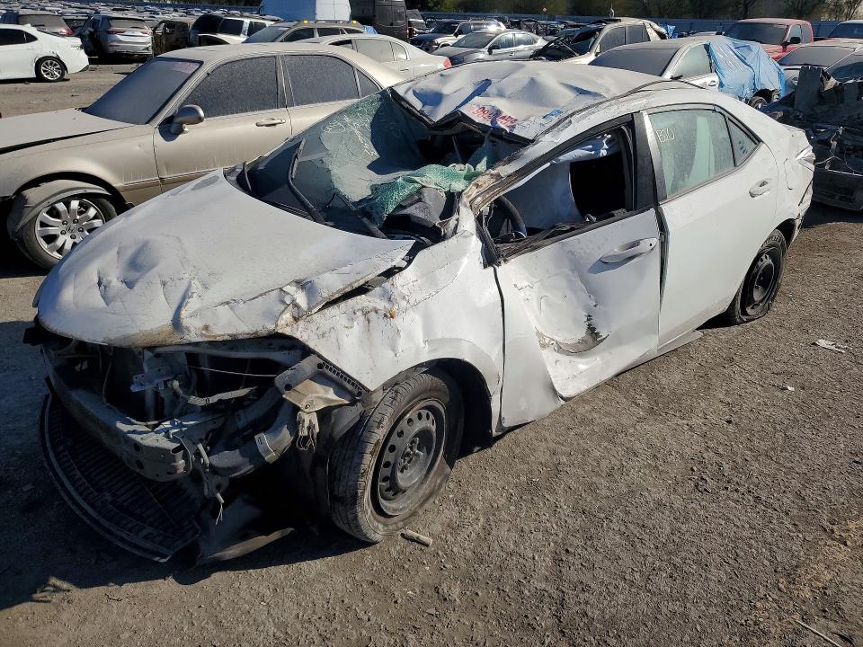 TOYOTA COROLLA L 2014 with VIN 5YFBURHE8EP015053 - Photo from auction