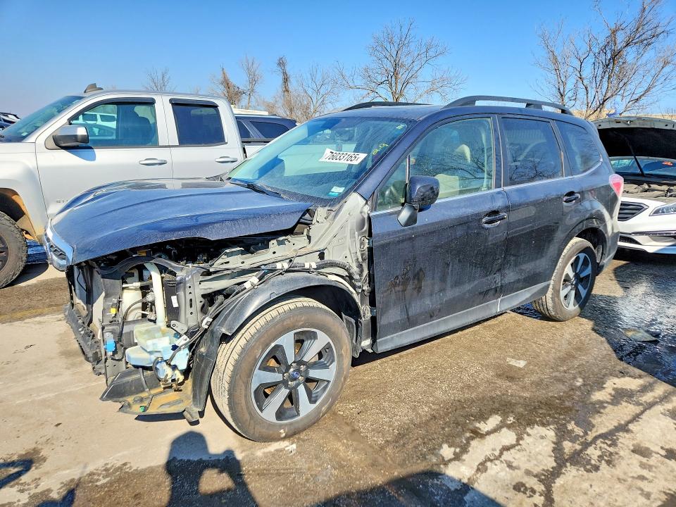 SUBARU FORESTER 2017 with VIN JF2SJAJC8HH558648 - Photo from auction