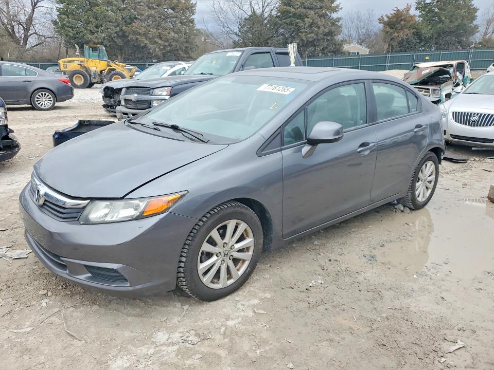 HONDA CIVIC 2012 with VIN 19XFB2F81CE061401 - Photo from auction