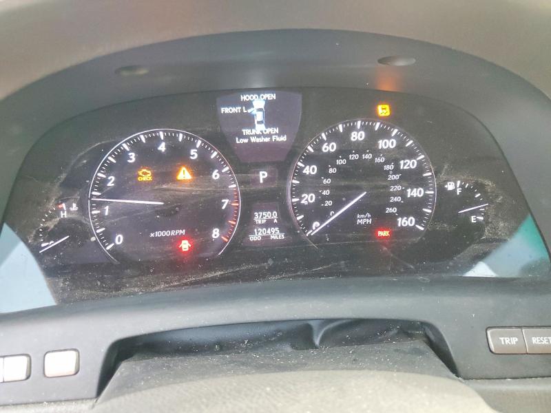 Photo 9 from auction – 2007 LEXUS LS 460 with VIN JTHBL46F675014497