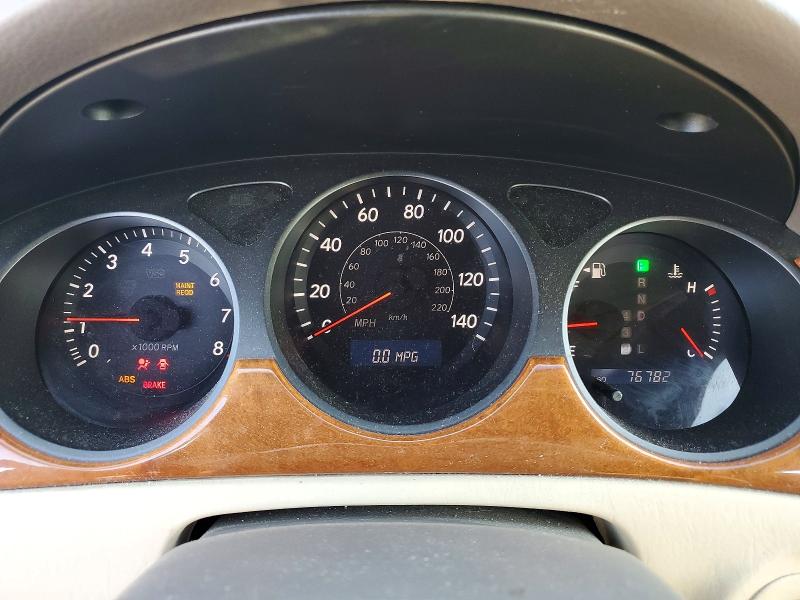 Photo 9 from auction – 2005 LEXUS ES 330 with VIN JTHBA30G255060553